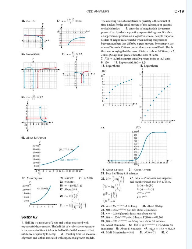 Algebra and Trigonometry - 